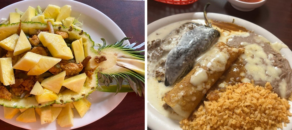 Burro borracho Menu