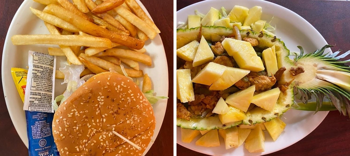 Burro borracho Menu